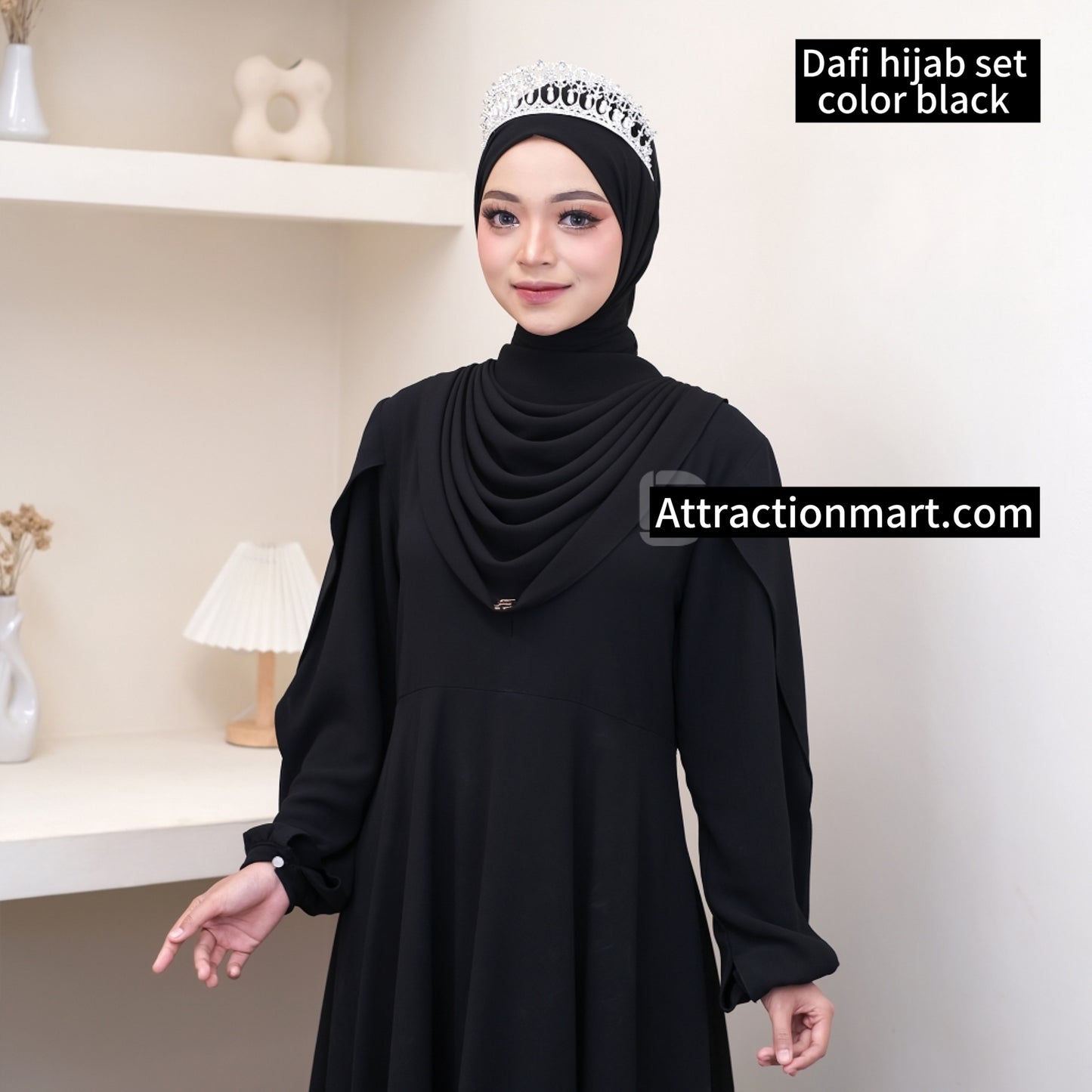 Dafi Queen hijab set - Drappy for UAE QUEENS ONLY