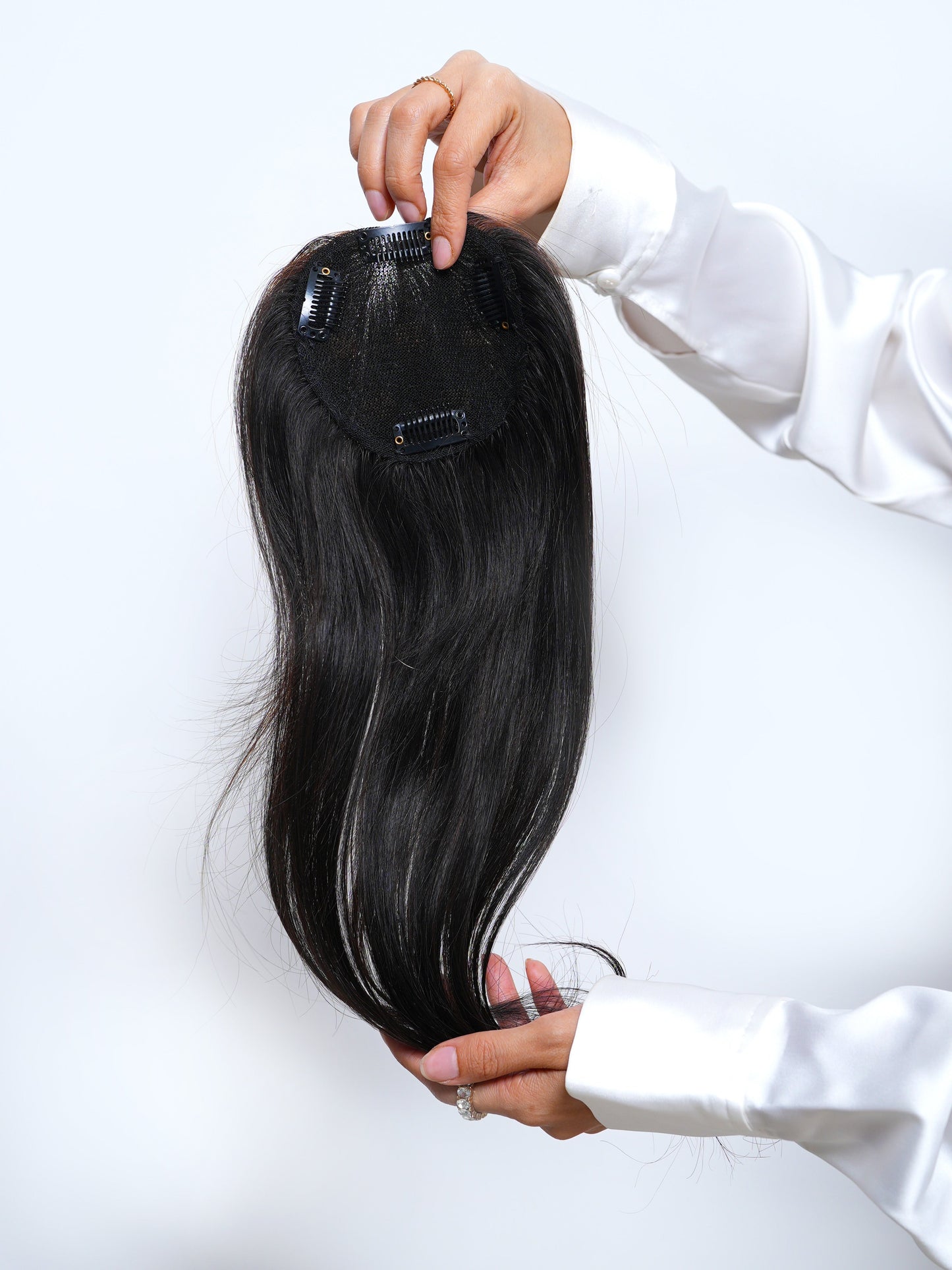 Backcombed hair topper – Lace Base – 4×4 | Instant Volume & Seamless Blend