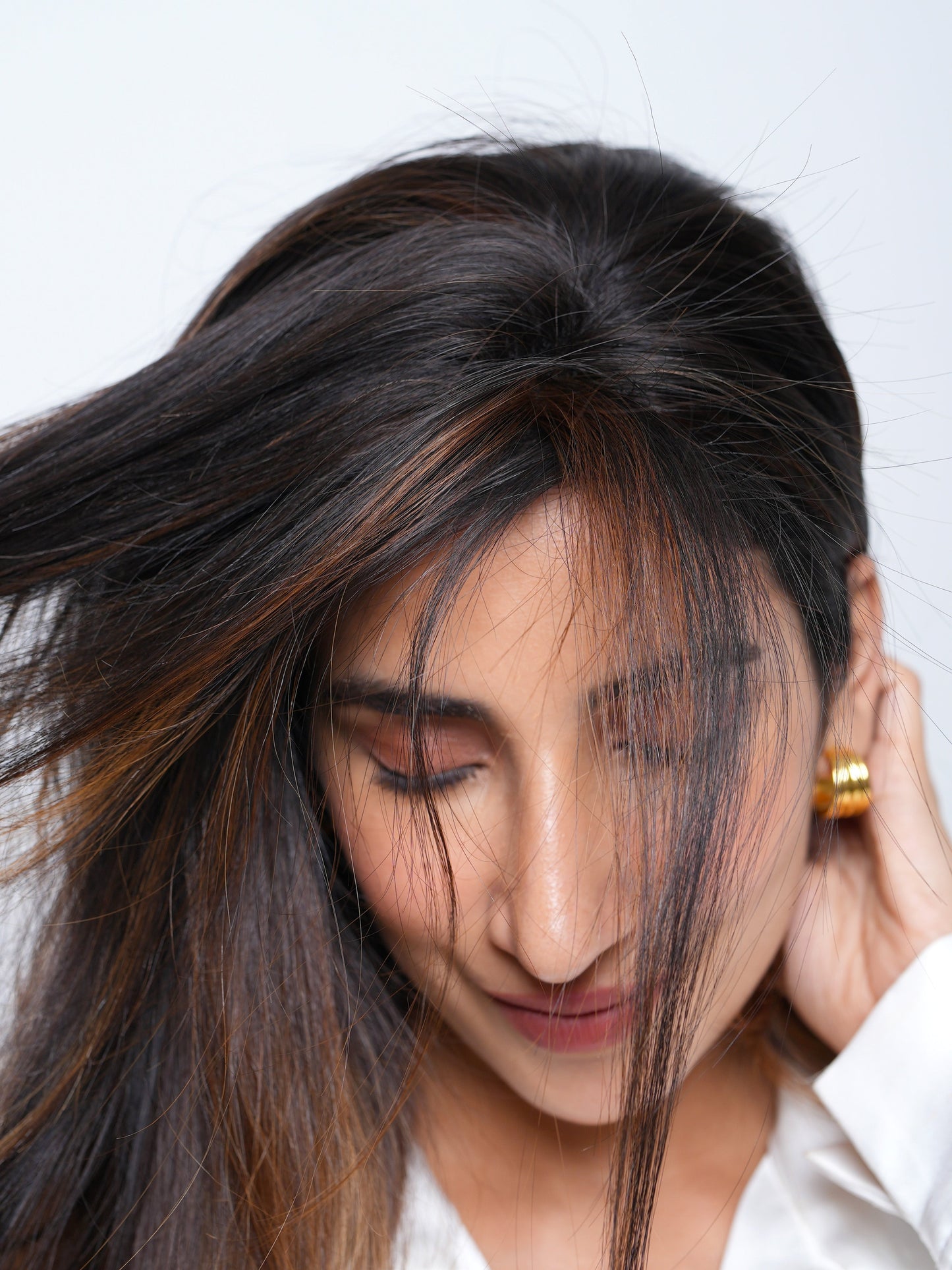Backcombed hair topper – Lace Base – 4×4 | Instant Volume & Seamless Blend