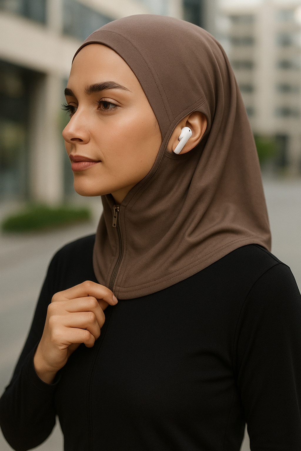 Smart Fit Zip Hijab - Attraction Hijab