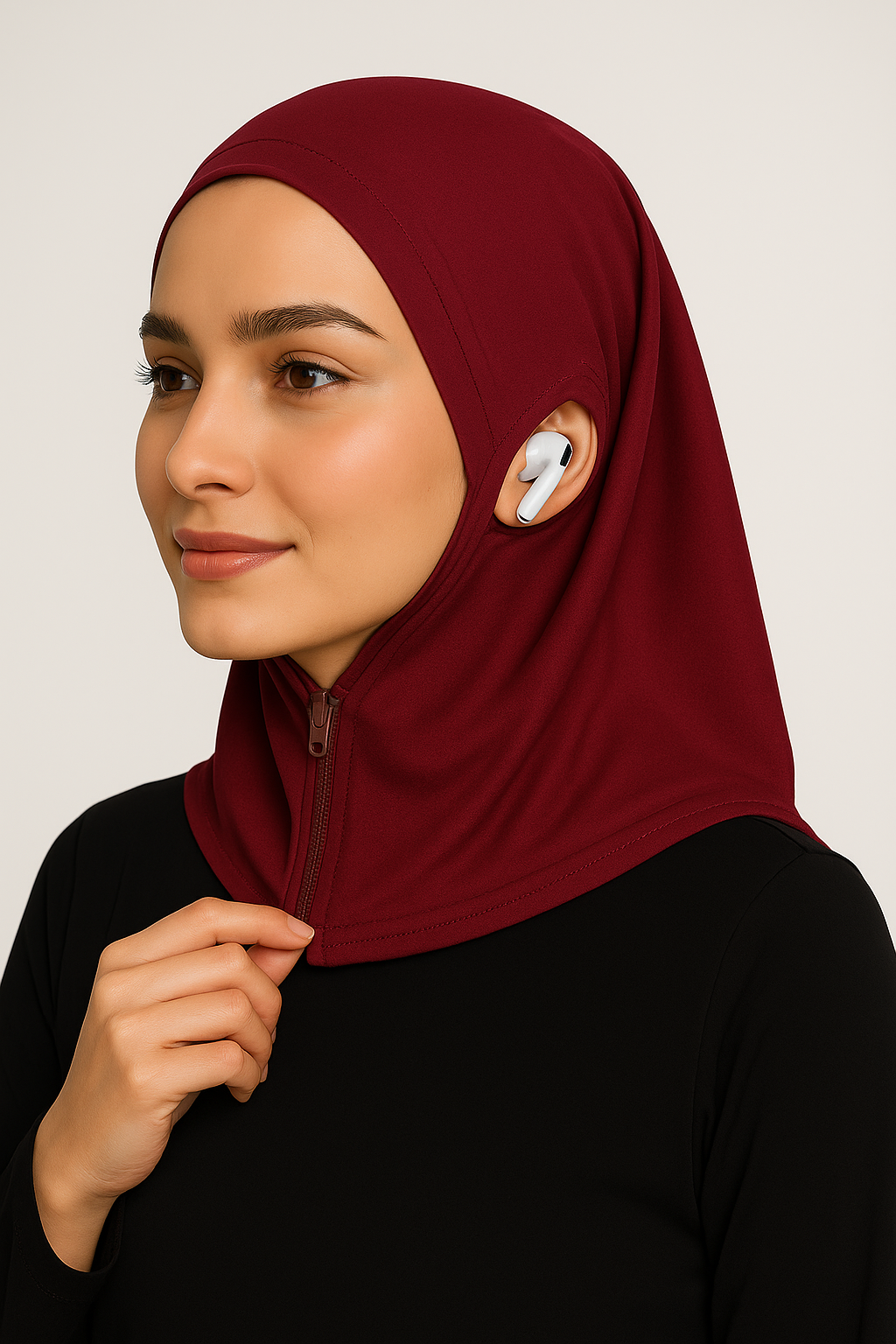 Smart Fit Zip Hijab - Attraction Hijab