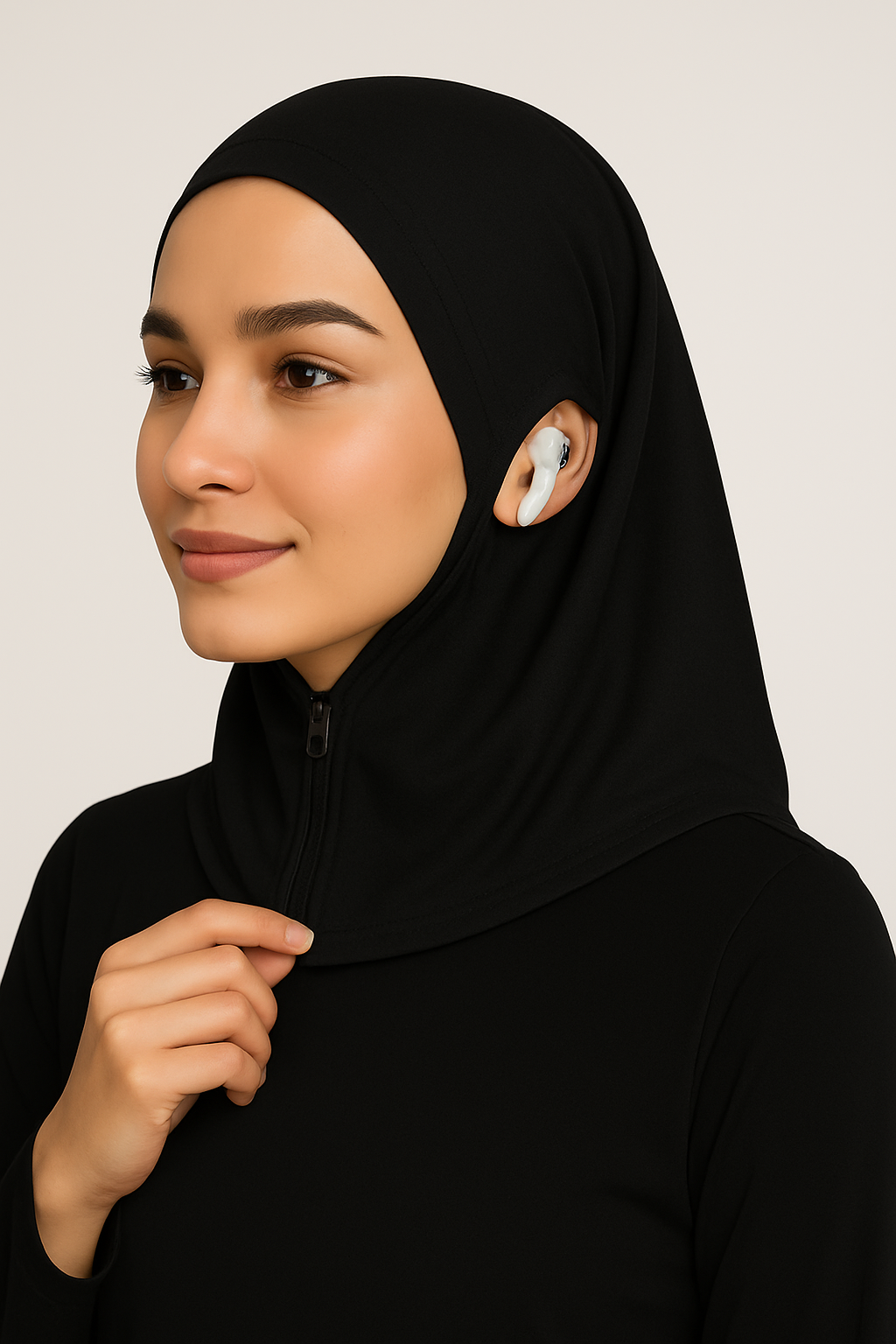 Smart Fit Zip Hijab - Attraction Hijab