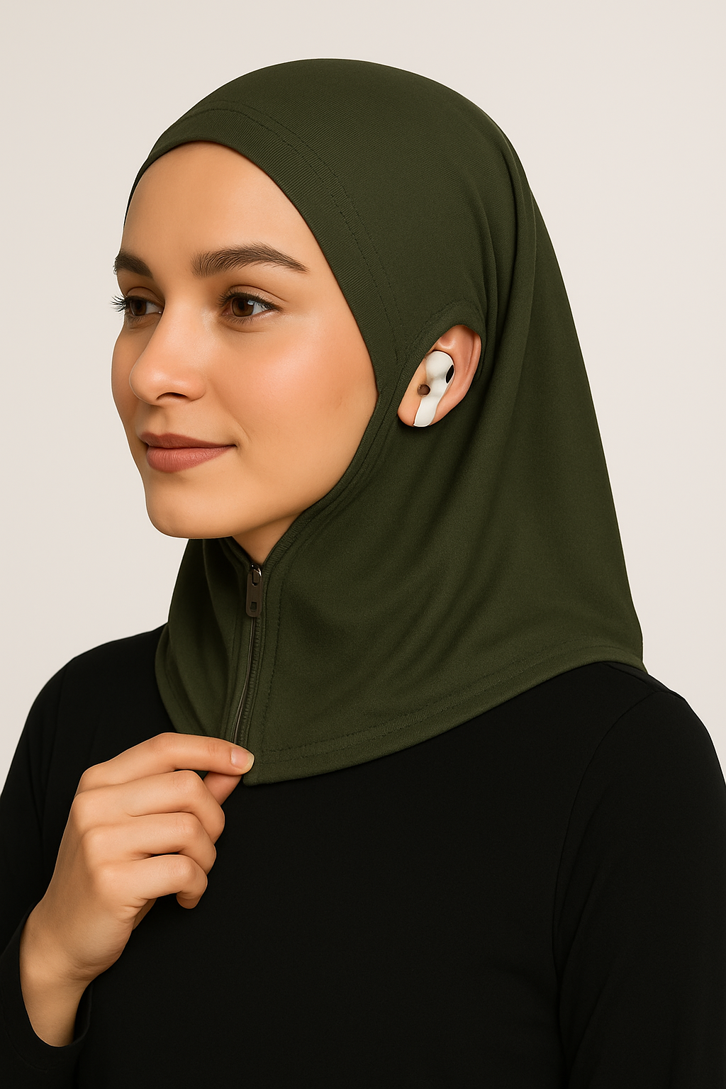 Smart Fit Zip Hijab - Attraction Hijab