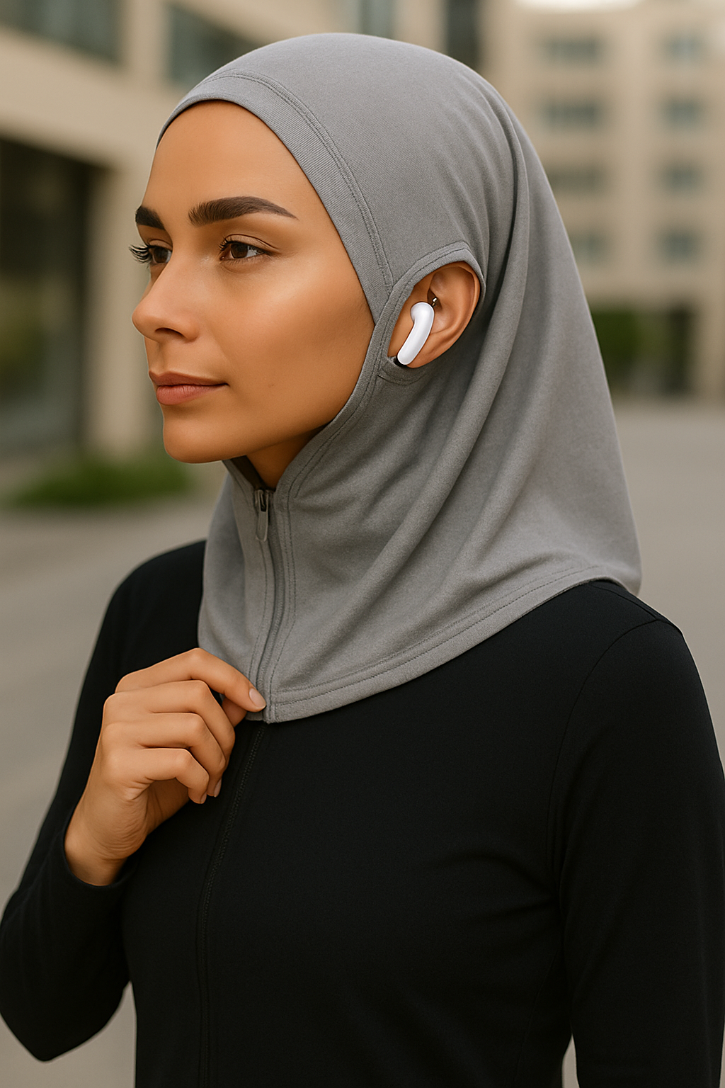 Smart Fit Zip Hijab - Attraction Hijab