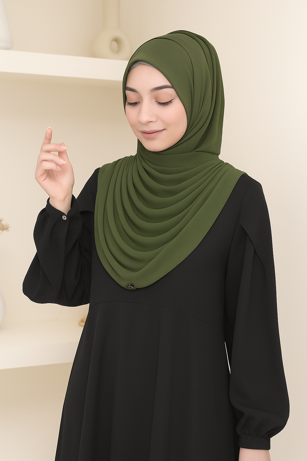 Dafi Queen hijab set - Drappy for UAE QUEENS ONLY