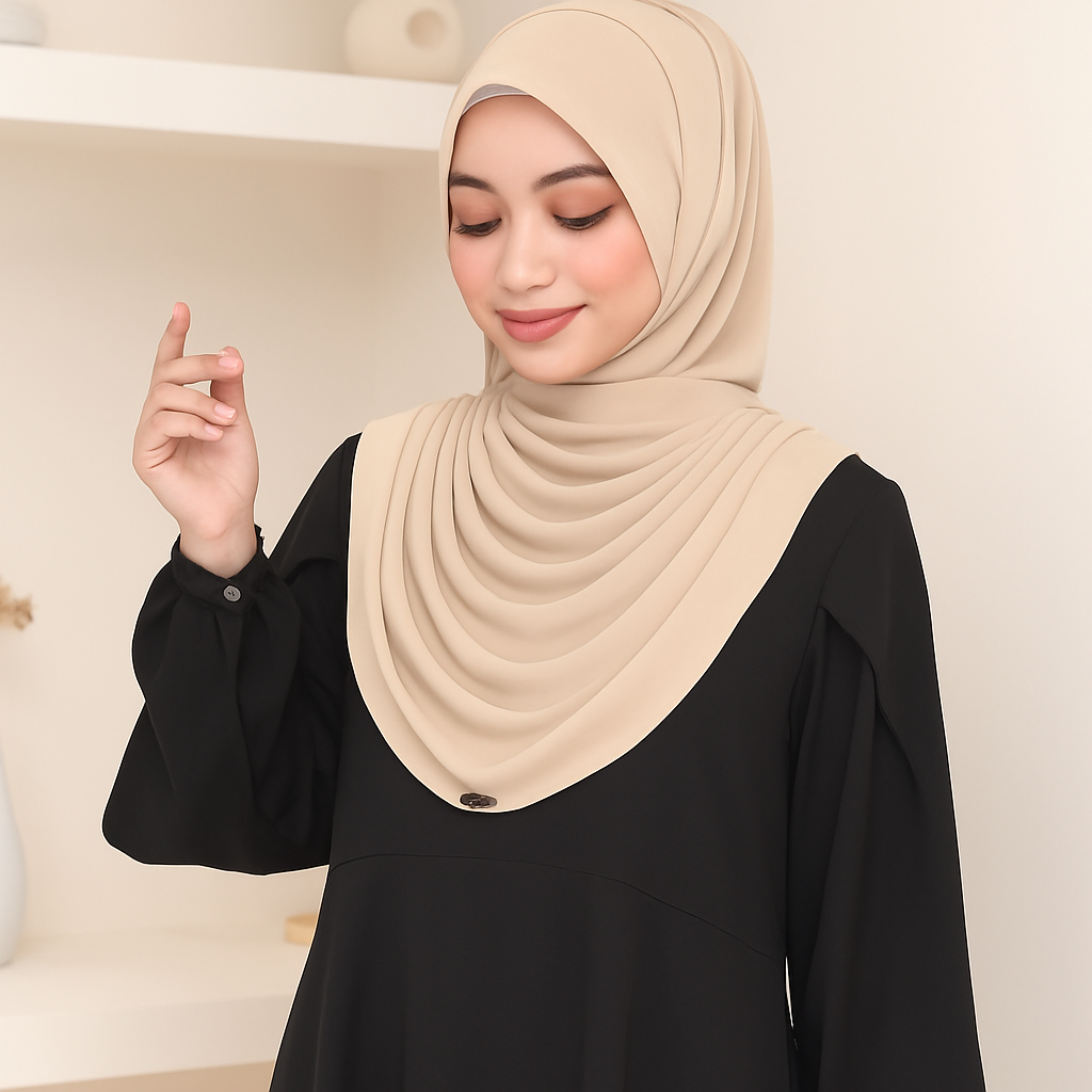 Dafi Queen hijab set - Drappy for UAE QUEENS ONLY