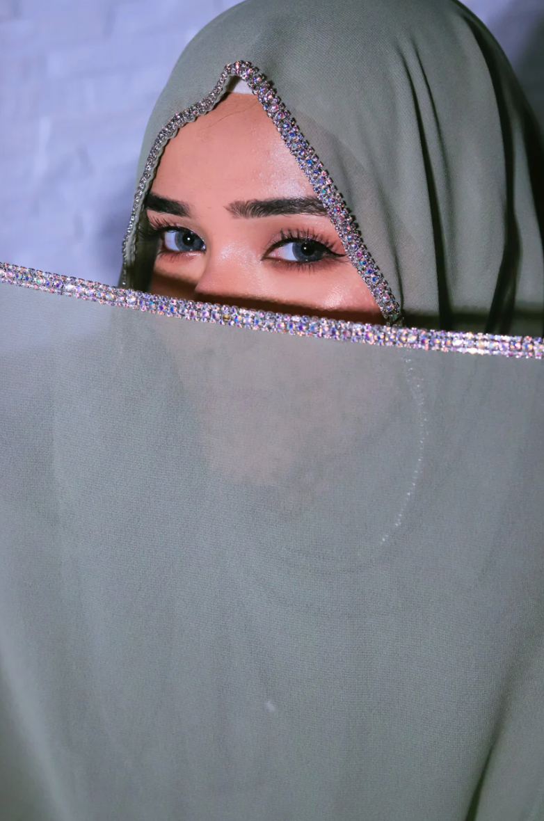 Crystal drop Hijab - Attraction HIJAB
