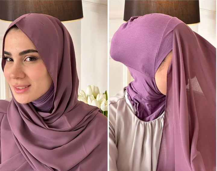 NINJA INSTANT HIJAB / VIBRANT 19 COLORS AVAILABLE