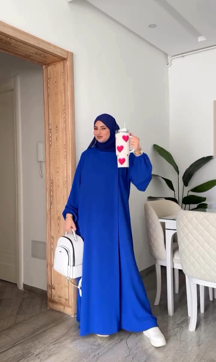Premium Nidha Fabric Abaya – Lightweight, Breathable & Elegant | Perfect for Qatar & Kuwait Weather