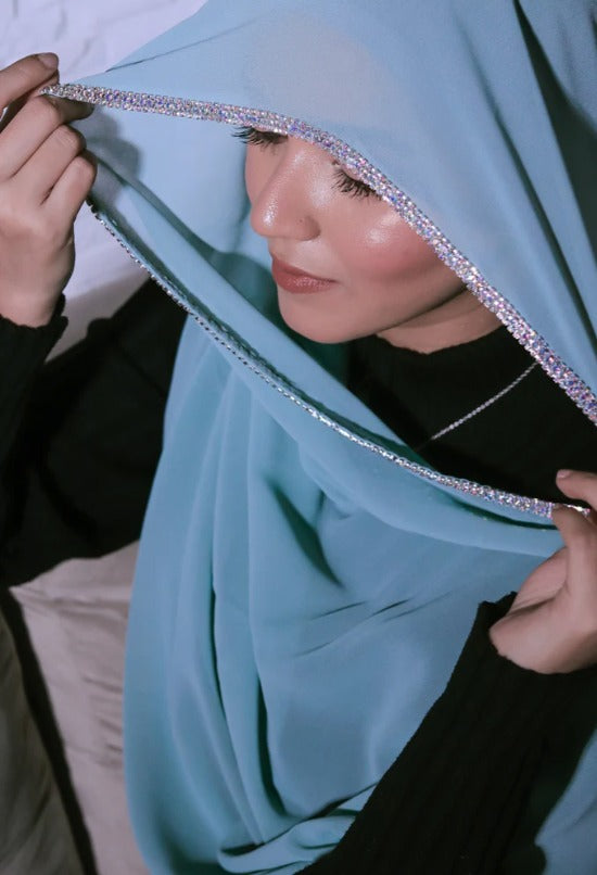 Crystal drop Hijab - Attraction HIJAB