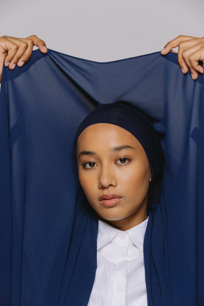 Instant Chiffon Hijab with Built-in Magnets Attraction hijab