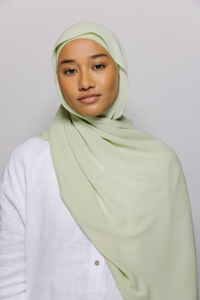 Instant Chiffon Hijab with Built-in Magnets Attraction hijab