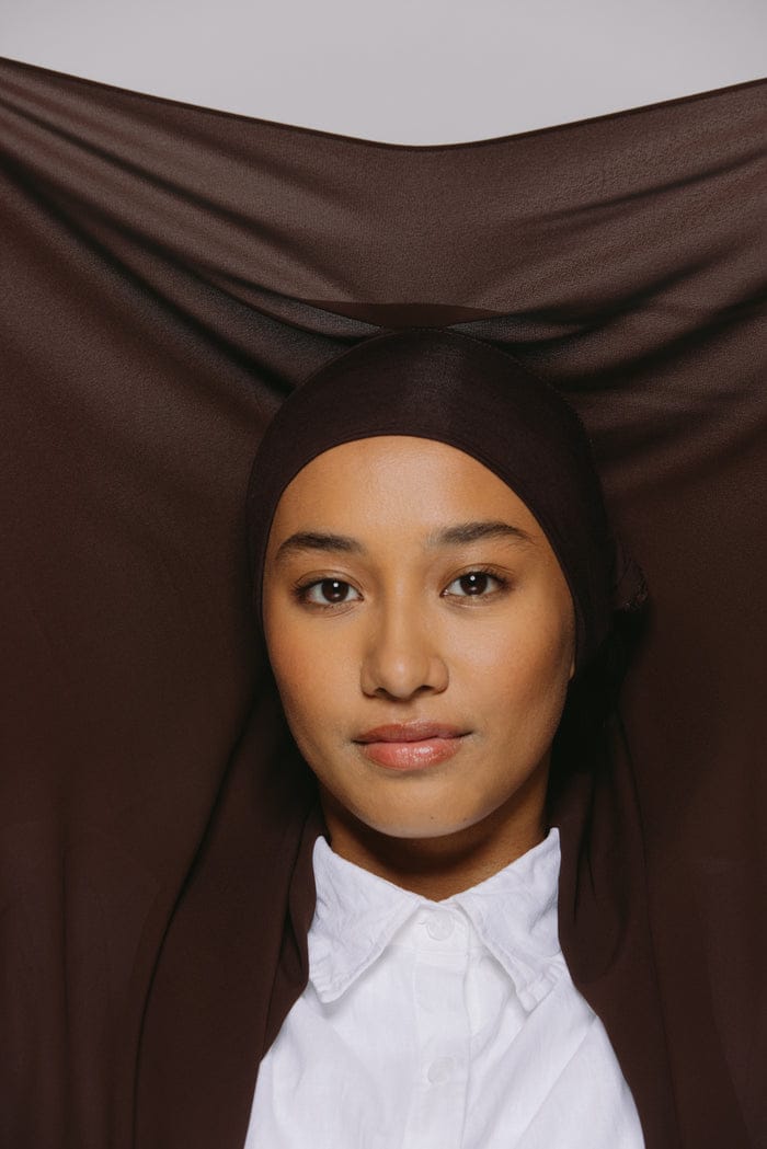Instant Chiffon Hijab with Built-in Magnets Attraction hijab
