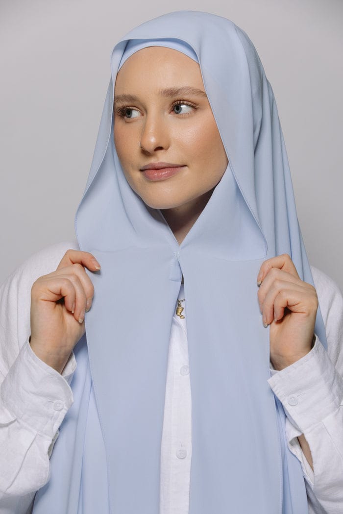Instant Chiffon Hijab with Built-in Magnets Attraction hijab
