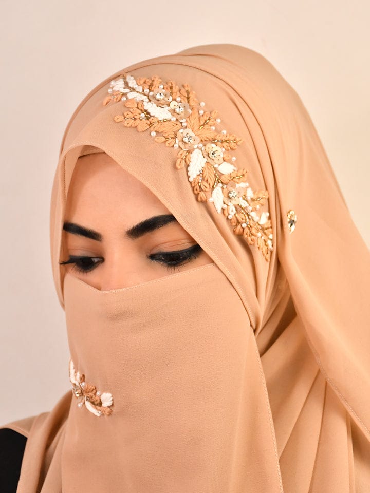 Malaysian Chiffon Hijab With Naqab