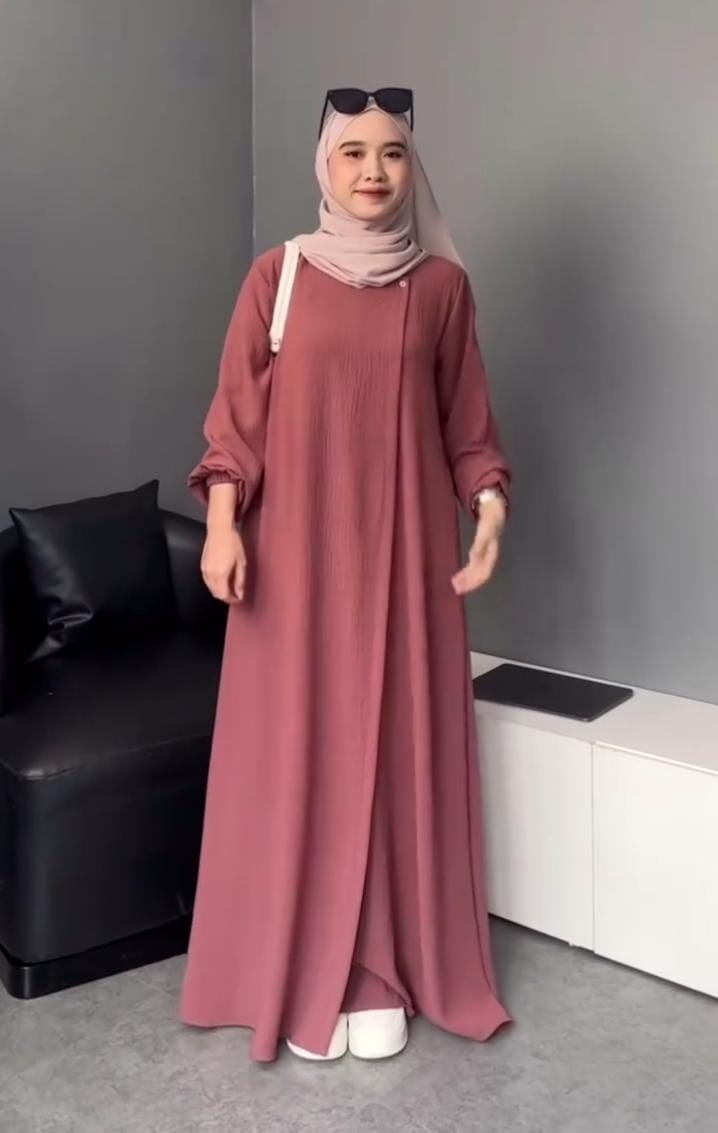 Premium Nidha Fabric Abaya – Lightweight, Breathable & Elegant | Perfect for Qatar & Kuwait Weather