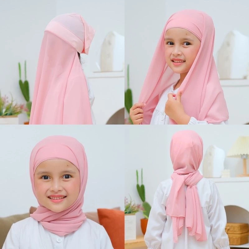 EASY NAMAZ HIJAB FOR KIDS