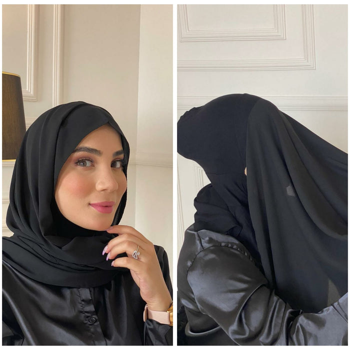 NINJA INSTANT HIJAB / VIBRANT 19 COLORS AVAILABLE