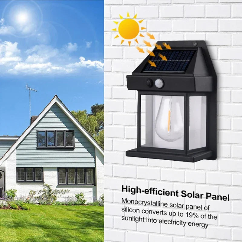 Outdoor Solar Wall Lamp Waterproof