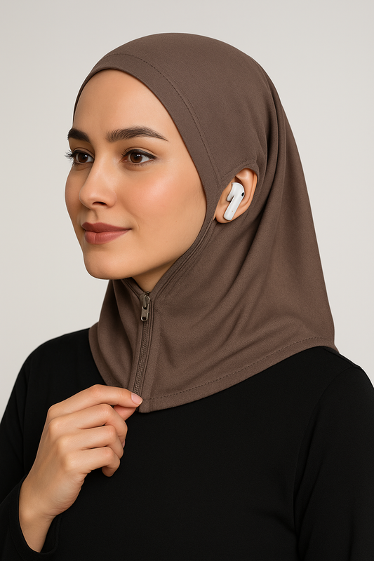 Smart Fit Zip Hijab - Attraction Hijab