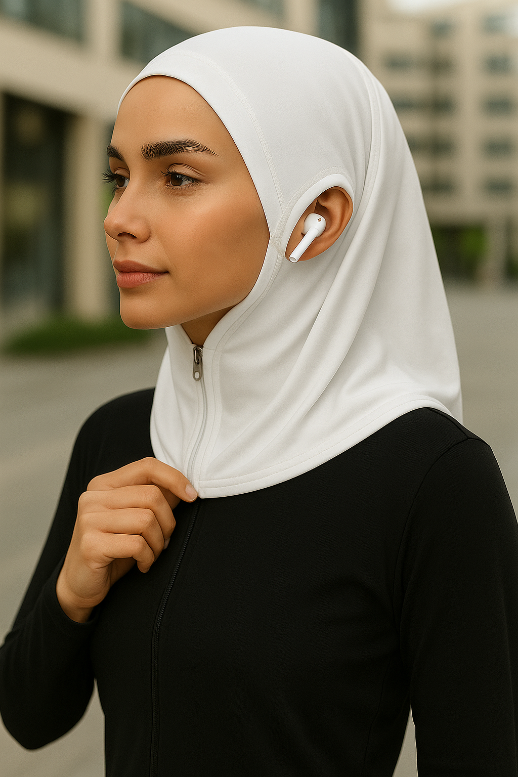 Smart Fit Zip Hijab - Attraction Hijab