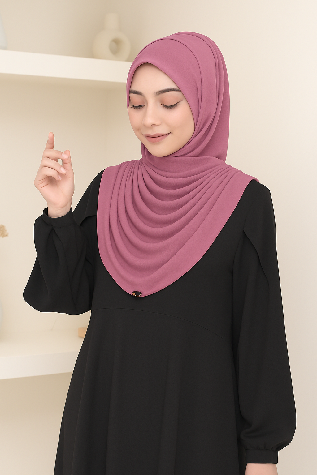 Dafi Queen hijab set - Drappy for UAE QUEENS ONLY