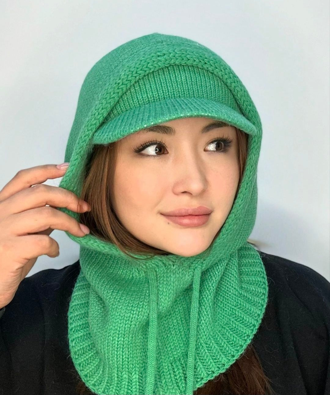 Turkish two-piece scarf