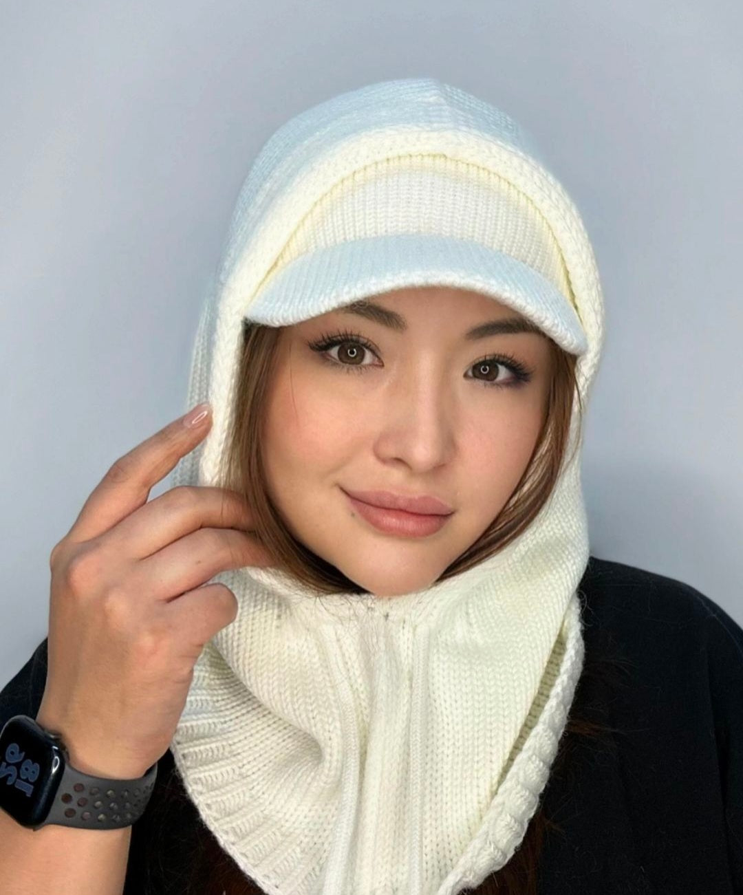 Turkish two-piece scarf