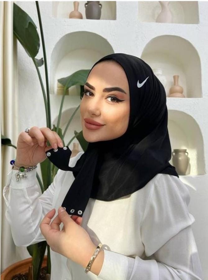 Easy to Wear Button Jersey Hijab - Summer Hijab