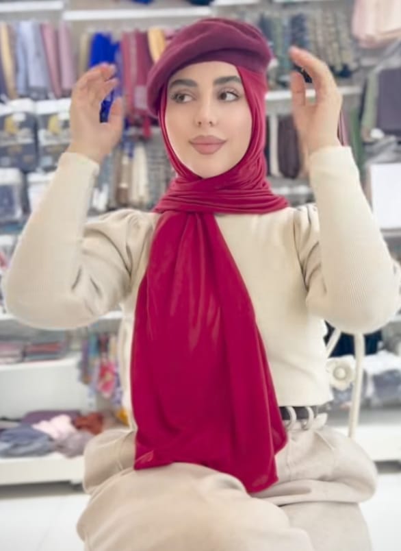 Gilgiti Crown Hijab with Padded Cap