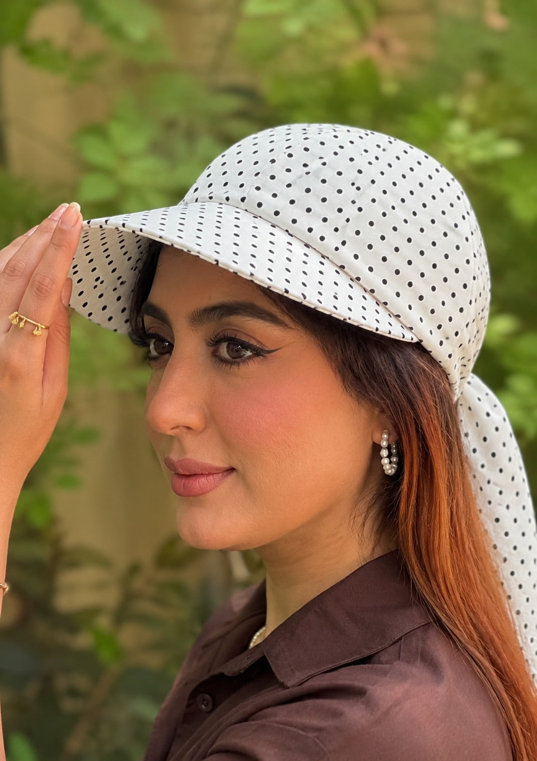 2-in-1 Summer Scarf Cap