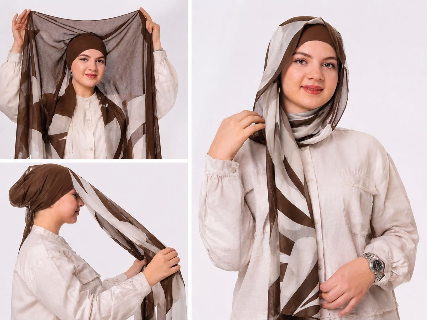 FLOWY CHIFFON INSTANT HIJAB