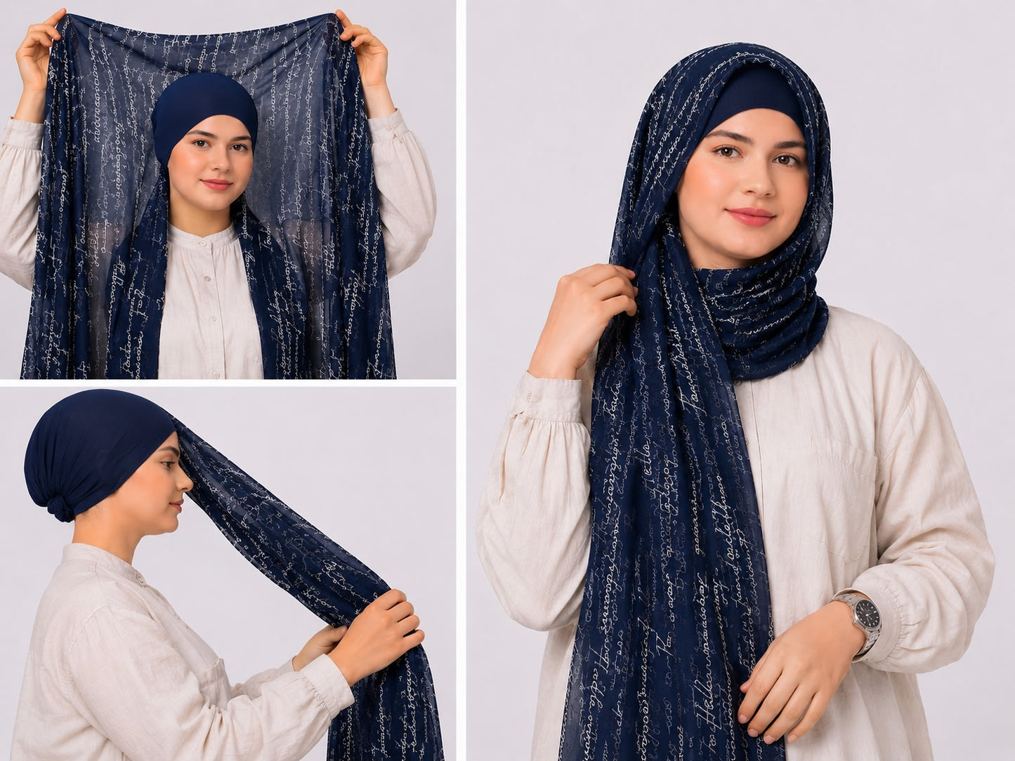FLOWY CHIFFON INSTANT HIJAB