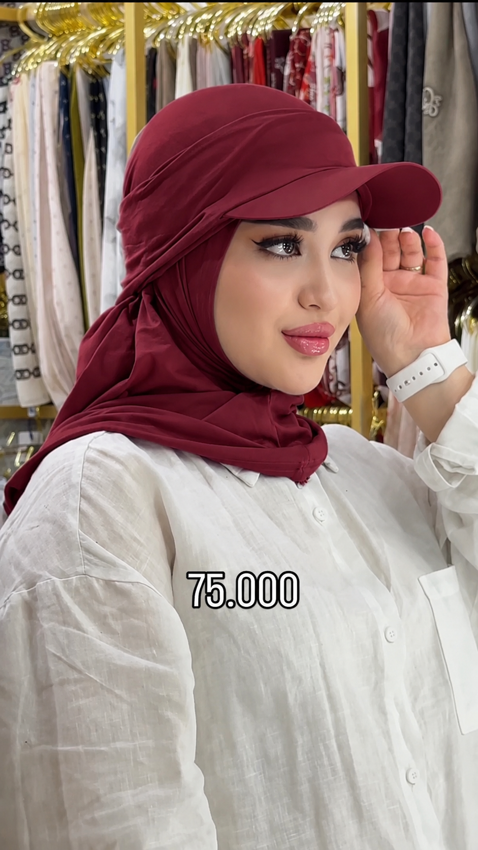 Ninja Cap Hijab – Instant Sporty Hijab with Sun Cap | حجاب النينجا بكاب