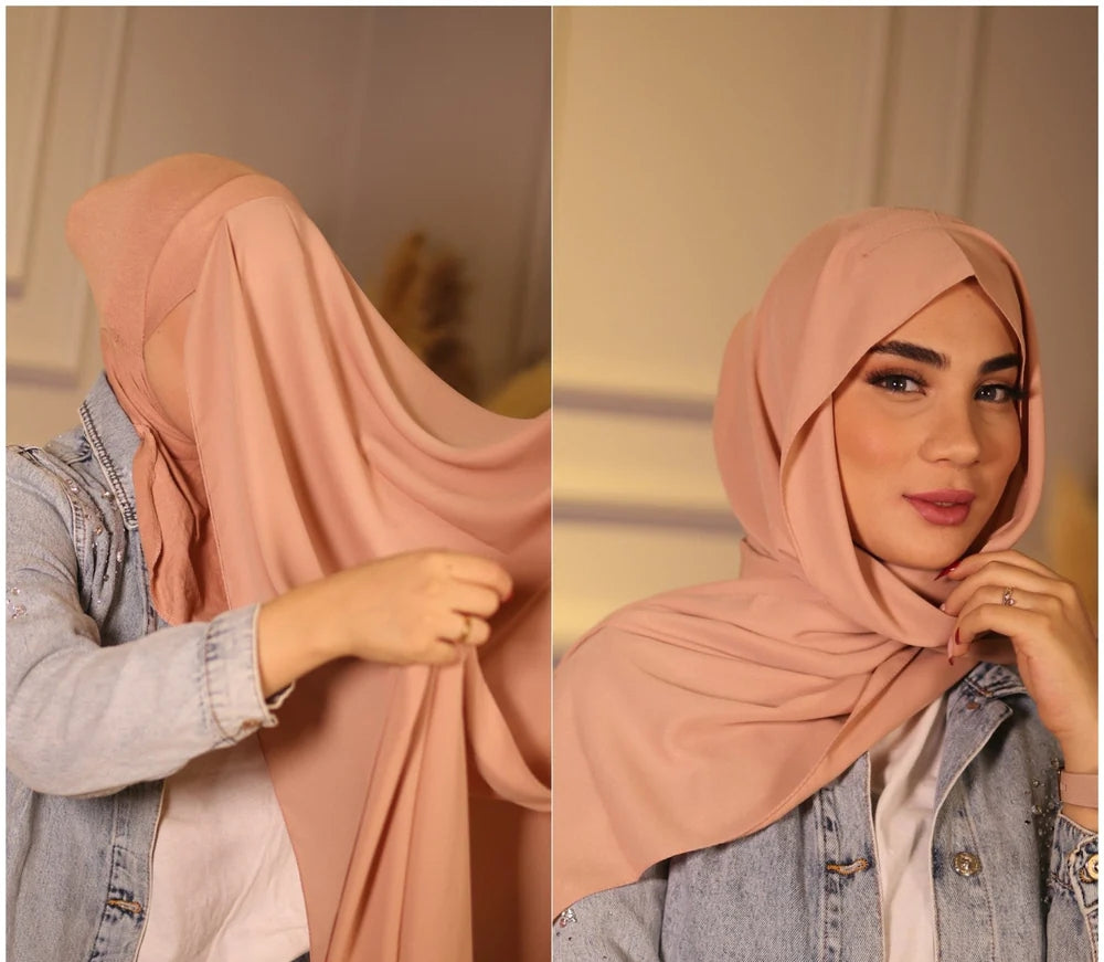 NINJA INSTANT HIJAB / VIBRANT 19 COLORS AVAILABLE